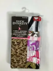 Girl’s Duck Dynasty Multicolor Hipster Briefs 7 pack NEW!