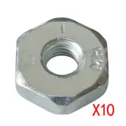10 Chainsaw Guide Bar Nuts For Stihl 0000-955-0801 024 026 029 044 046 MS360