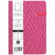 Modena A6 Linen Plain Notebook Orchid