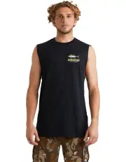 [Quiksilver] Slack Tide Muscle Shirt in Black