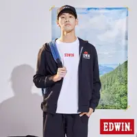 在飛比找樂天市場購物網優惠-EDWIN 寬版立體刺繡LOGO短袖T恤-男款 白色