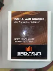 Spektrum RC 150mA Wall Battery Charger With Transmitter Adapter SPM9526 •