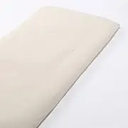 MUJI Washed Futon Sheets, Small, Shallow Fitted Sheet, 39.4 x 78.7 x 12.8 inches (100 x 200 x 3-10 cm), Light Beige 84853425