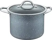 Concord Granite Nonstick 7 Quart Stock Pot Cookware Set (Induction Compatible) (