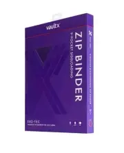 Vault X Binder SV1 Unlimited 9 Pocket Zip New/Sealed S&V Pokemon Tcg
