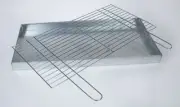 Ash Pan 80x40 Mir Grill Grid Grillkasten Fire Place Box Barbecue Grid