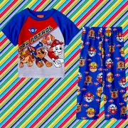 NEW Paw Patrol Pajamas Pajama Set Boys 2T Dogs Marshall Chase Rubble Skye Dog PJ