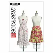 Butterick Sewing Pattern 5518 Misses Aprons One Size