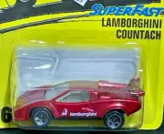 Matchbox Superfast Lamborghini Countach, Red, #67, 1/64, "Get In The Fast Lane"