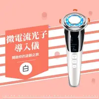 在飛比找momo購物網優惠-【仙女必備】微電流光子導入儀(雙效冷熱導入儀 光子潔面儀 精