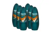6 x Rexona Men Deodorant Roll On Adventure 45mL
