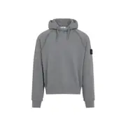 [Stone Island] Stone Island-Grey Cotton Sweatshirt-Uomo M STAND