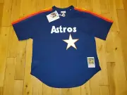 Mitchell & Ness Nolan Ryan 1988 HOUSTON ASTROS Authentic MLB Men Team JERSEY 48