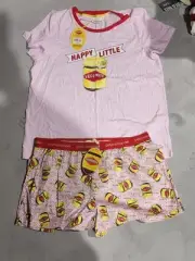 Peter Alexander Ladies Vegemite Short PJ Set - Size XL - BNWT - RRP $110
