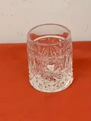 HOFBAUER (GERMANY) --- BYRDES COLLECTION --- CLEAR, WHISKEY GLASS