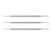 3 PC Dental Ball Burnisher 27/29 Ovoid Amalgam Composite Filling Instruments Lab