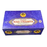 Pure Nag Champa Masala Agarbatti Incense Sticks 12 Boxes x 15 Grams 180 Gram
