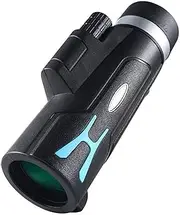12X50 Monocular Telescope, Hd High Power Monocular Compact with Night Vision Bak4 Prism Fmc Lens Monocular with Smartphone Adapter and Tripod for Adults Kids Bird Watching Little Surprise