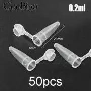 0.2-10ML Plastic Garden Seed Storage Bottles Centrifuge Tube Container with Cap