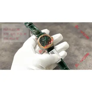 蕭邦 祖母綠 肖邦快樂鉆36mm 2892機械版 快樂鉆 HAPPY DIAMONDS 男錶 女錶 情侶款手錶1045