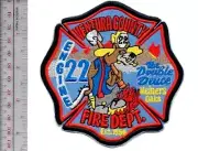 Ventura County Fire Department Fire Engine 22 Double Deuce California FD Patch