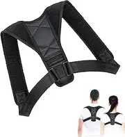 Back Brace Posture Corrector | Adjustable Shoulder Neck Belt,Back Brace Upper Posture Support, Shoulder Straightener Support for Clavicle, Neck