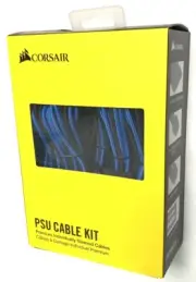 Corsair Individually Sleeved PSU Cables Starter Kit Type 4 Gen 4 - Blue / Black