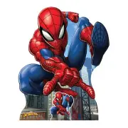 Spider-Man Crouching Lifesize Marvel Cardboard Cutout With Free Mini Standee