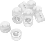 10Pcs Transparent Silicone Feet Pads for Furniture Slip Noise Canceling Protectors for Chair Legs Cutting Boards Durable Soft Silicone for Hardwood Floors