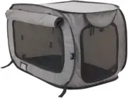 Large Pop-Up Pet Kennel – Portable Waterproof Cat Carrier with Bed for Travel