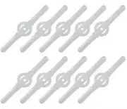 10pcs Plastic Blades Cutter Replace for Cordless Grass Trimmer Strimmer Tool