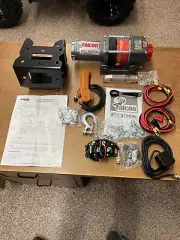 3500 Lb Deluxe Winch Kit For Polaris Sportsman 500-850