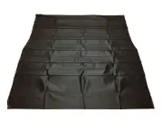 1972-1974 Plymouth Cuda Barracuda 4 Bow Perforated Headliner Black