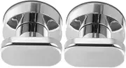 ERINGOGO 2Pcs Suction Cup Door Handles No Drill Easy Installation for Glass Doors Cabinets and Toilets Strong Adhesive Kitchen and Bathroom Knobs Stylish and Secure Design