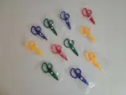 Kindergarten Preschool Teacher Supplies Plastic Safety Scissors Multi-Color New