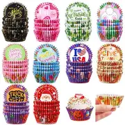 1000 Pcs Christmas Cupcake Liners Muffin Baking Cups for Christmas Holiday