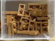 LEGO Parts - Medium Nougat Plate 1 x 2 - No 3023 - QTY 30