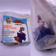 Vintage 1988 McDonalds Disney Mickey's Birthdayland Goofy’s Sports-Coupe Car #3