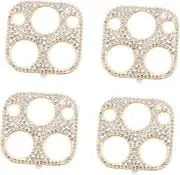 LABRIMP 4pcs Camera Lens Protectors for Phone Lens Guards Durable Coverage Elegant Design for Friends and Family