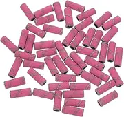 DRESSOOS 50 Pcs Sanding Bands for Nails Sanding Rings for Manicure Nail Sanding Bands Manicure Sanding Rings Small Nail Sanding Rings Sanding Rings for Nail Manicure Nail Sanding Rings