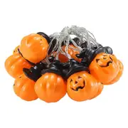 2.5m 10 LEDs Halloween String Lights, LED Pumpkin Lights, Holiday Lights for Outdoor Decor