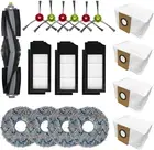 18 PCS Replacement Accessories Kit for Ecovacs Deebot X1 TURBO/OMNI Robot Vacuum