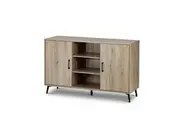 New Buffet Sideboard Cabinet Oak Storage Cupboard 2 Doors Hallway Table