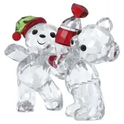 New in Box Sparkling Swarovski Crystal Kris Bear Holiday Annual Edition 2023