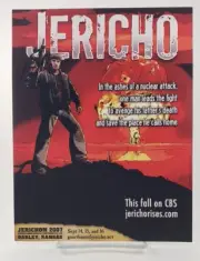 Jericho 9x12 SDCC Promo Poster CBS television Skeet Ulrich