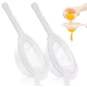 2 Pack Ultra Fine Mesh Strainer with Handle for Straining Juice Soy Milk Yogurt