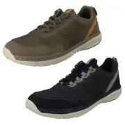 Mens Clarks Lace Up Casual Shoes 'ClarksPro Knit'