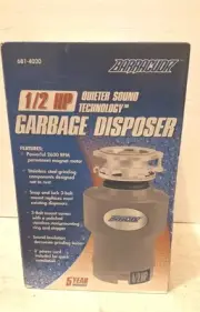 New Barracuda 1/2 Half HP Horse Power Garbage Disposal 681-4020