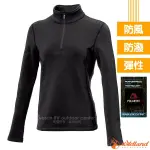 【荒野 WILDLAND】POLARTEC PRO 女款超強4向彈性控溫保暖長袖排汗衣(最強中層衣)_P2603