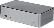 StarTech Dual Monitor USB C Dock, 2.5 SSD/HDD Bay